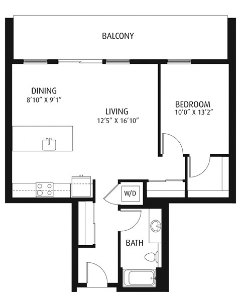 Artix Apartments C8 2D Floor Plan